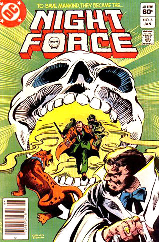 Night Force Comic Cover