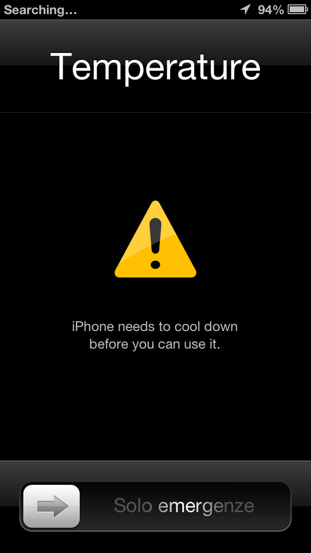 iPhone Too Hot!