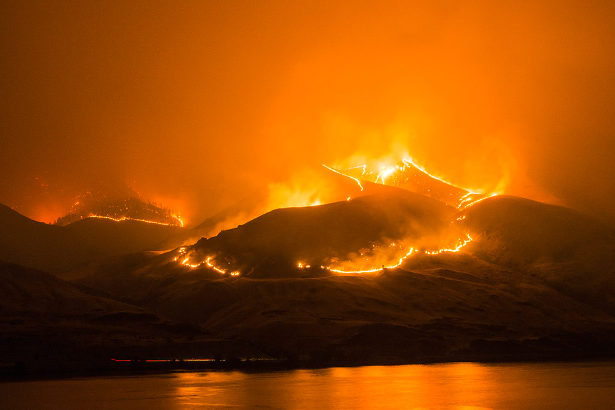 Frank Cone Fire Photo