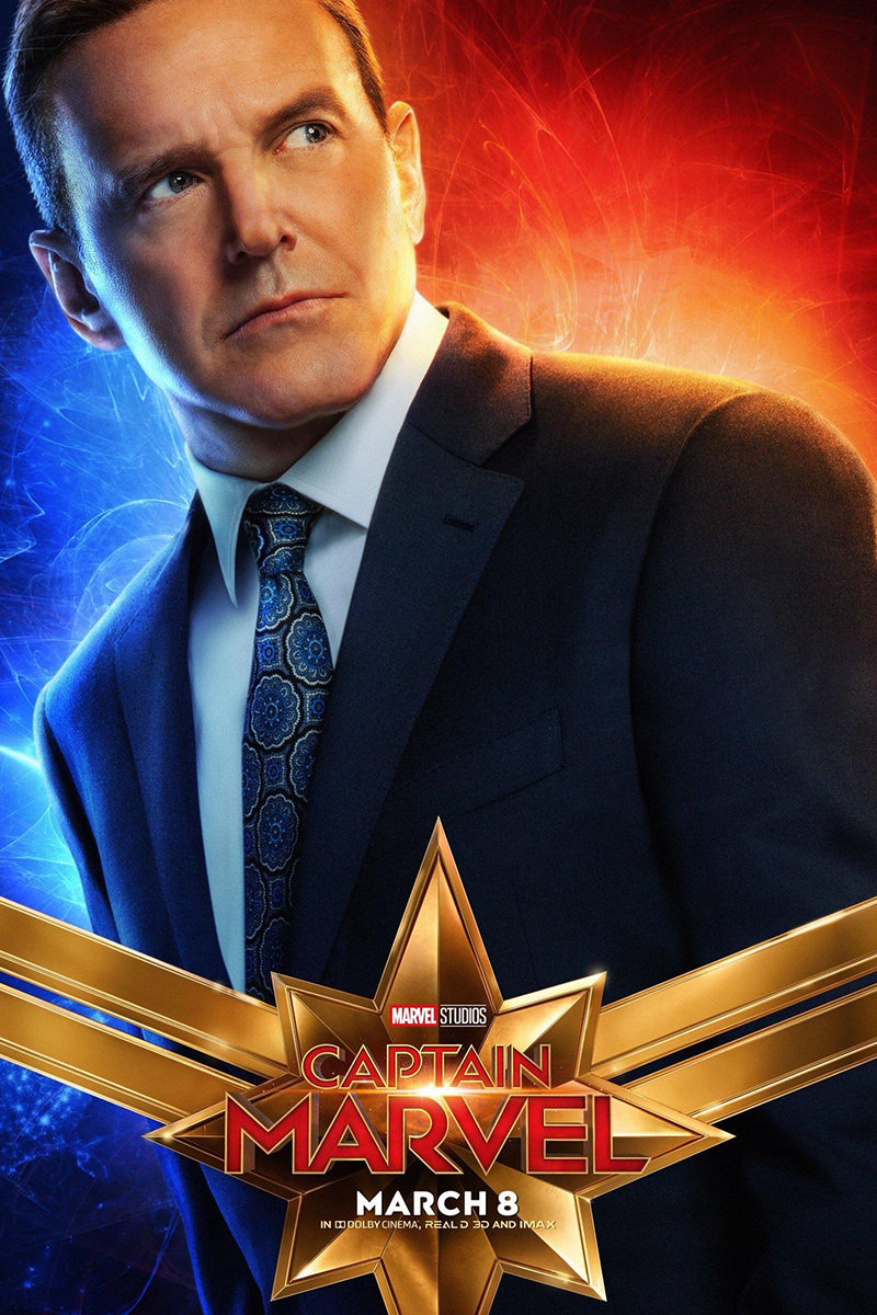 Captain Marvel Coulson Poster