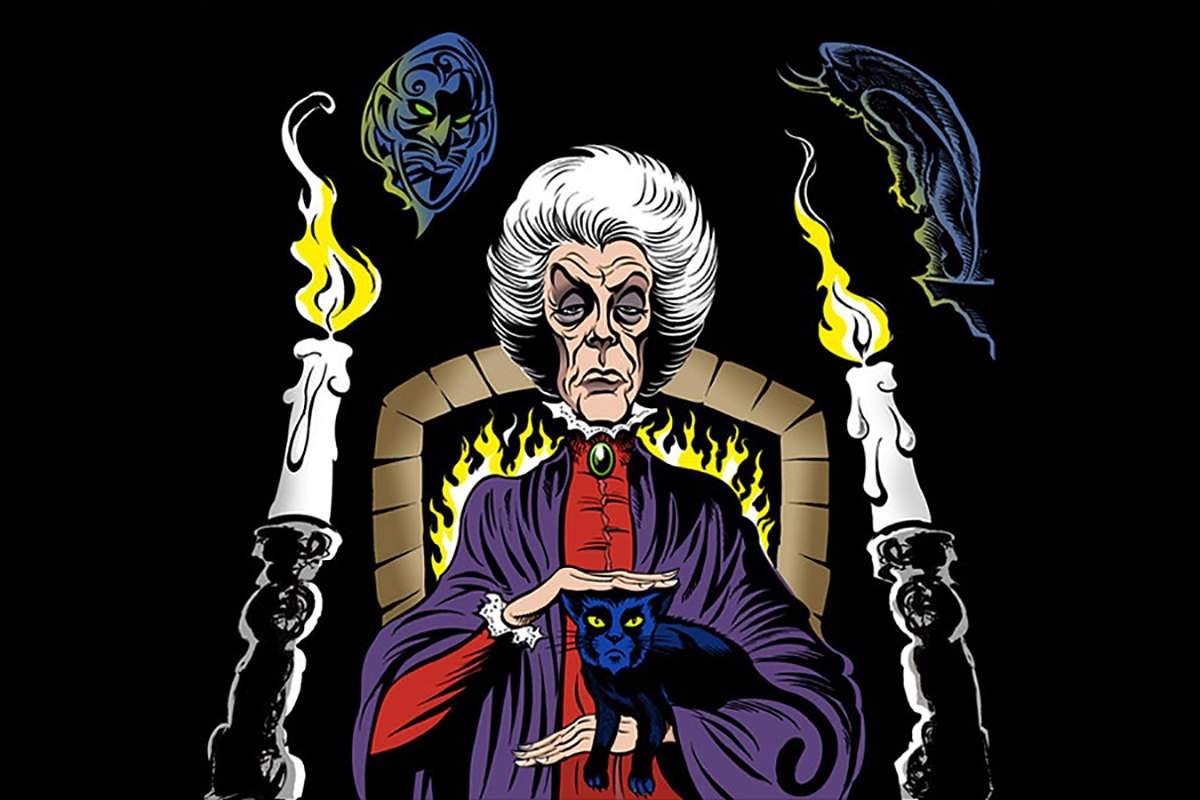 Agatha Harkenss, a centuries-old witch from the Marvel comics.