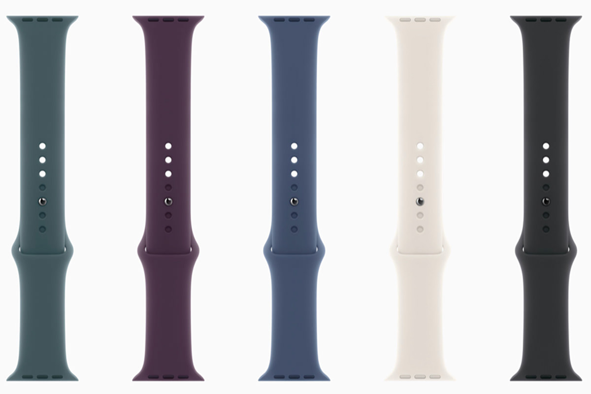 Drab, boring, dead-looking color lineup for Apple Sport Bands is shitty.