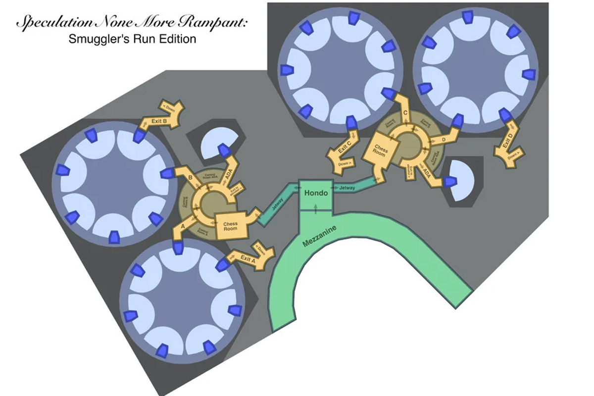 It's the insane Millennium Falcon Sugglers Run ride map!