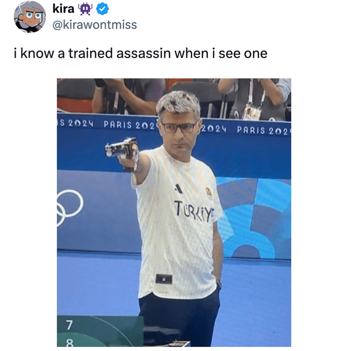 i know a trained assassin when i see one