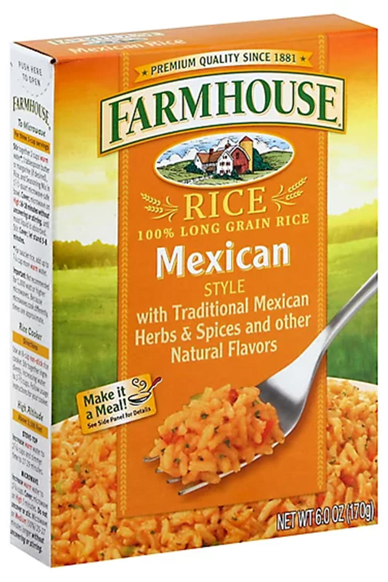 A box of Farmhouse Mexican Rice