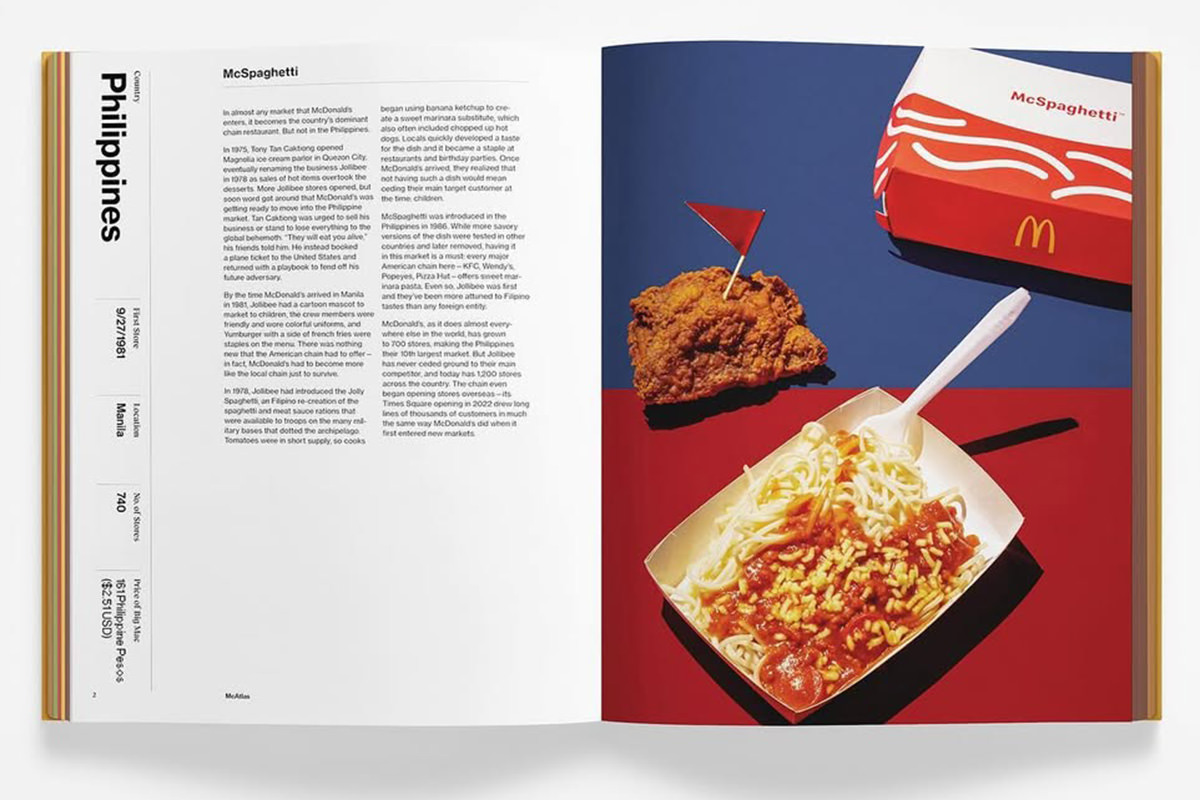 McSpaghetti in McAtlas Book