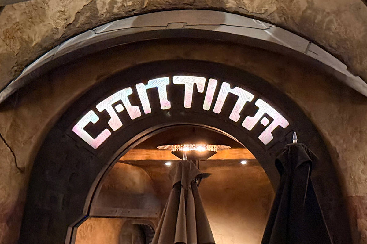 Oga's Cantina Sign