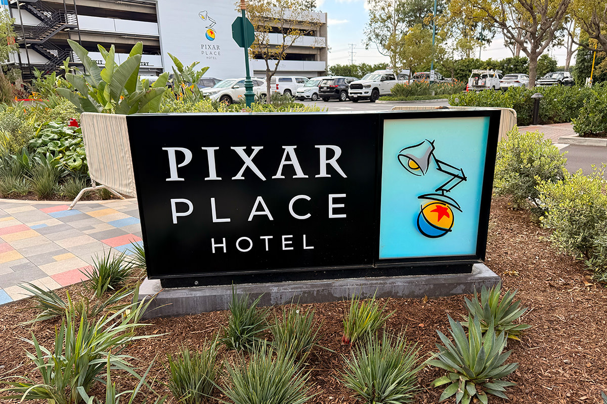 Pixar Place Sign