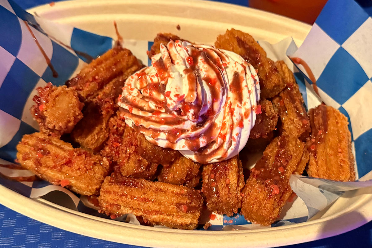 Sour Cherry Churro Bites